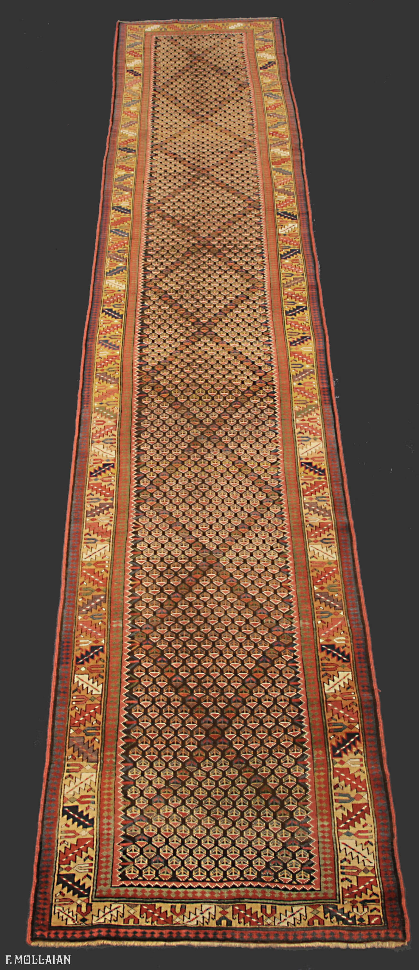 Teppich Spur Persischer Antiker Kurdo n°:72483228